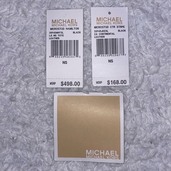 Michael Kors Micro Stud Hamilton Limited Edition Large Tote Bag & Wallet Set - Picture 16 of 17